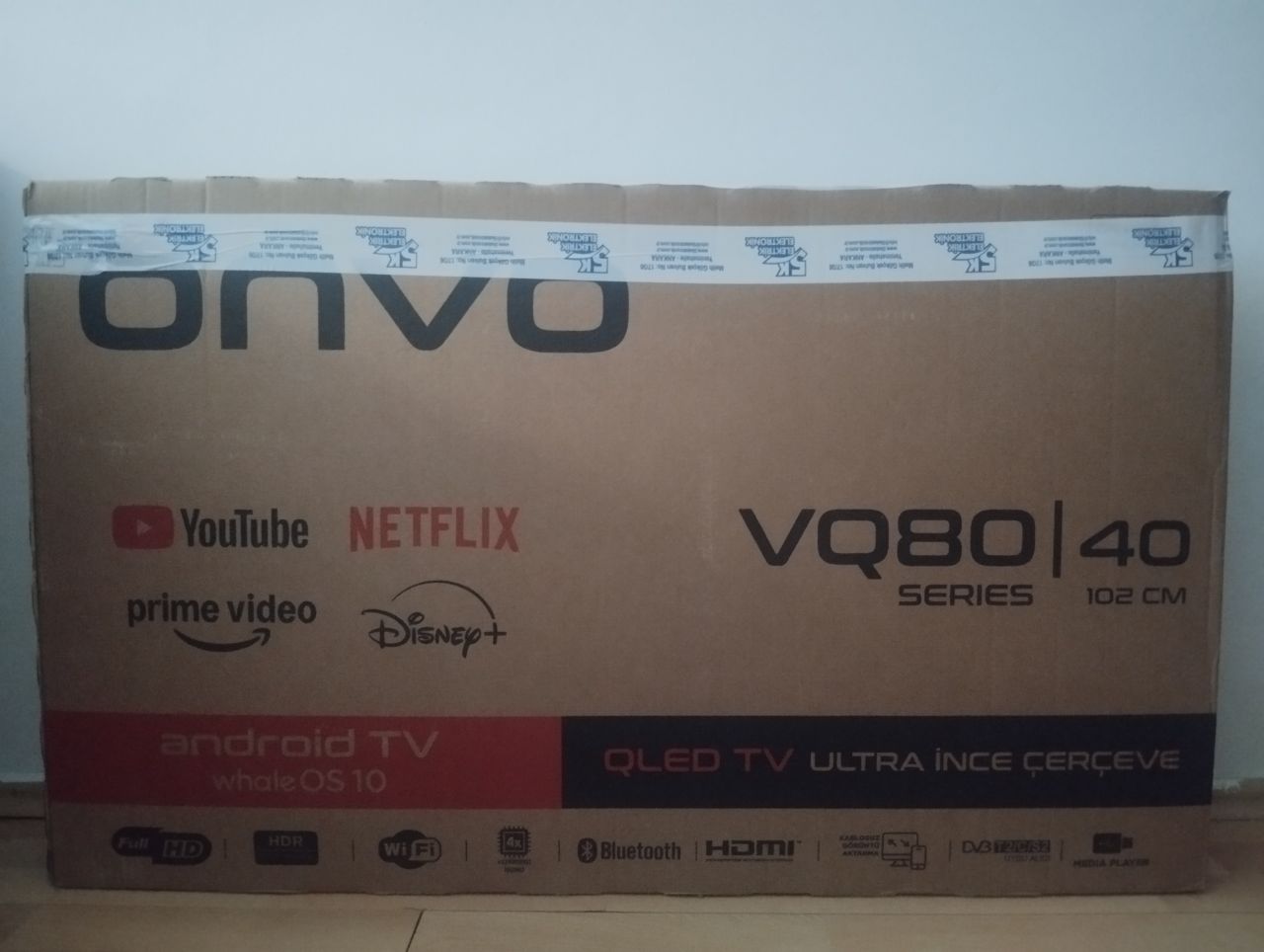 Onvo VQ80 Series 40inç/102cm (Model: 40VQ80F2FA)
